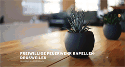 Desktop Screenshot of ffw-kapellen-drusweiler.de